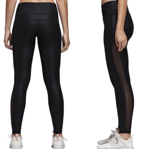 Adidas Believe Liquid Shine Leggings - Picture 1 of 6